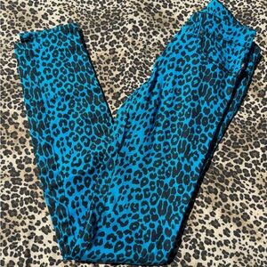 Blue leopard Tripp Nyc jeans